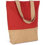 KI0298 Shopping bag in cotton and bonded jute Thumbnail Image