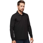 PA495 Long Sleeve Polo Shirt Thumbnail Image