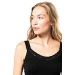 K3043 Eco-friendly tank top with lace Thumbnail Image