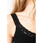 K3043 Eco-friendly tank top with lace Thumbnail Image