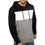 K4016 Unisex tricolour hooded sweatshirt Thumbnail Image